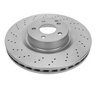 MEYLE Bremsscheibe 0835212111pd Vorderachse Gelocht 350mm 32mm für Mercedes