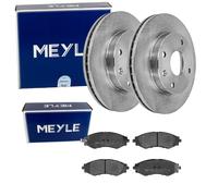 Meyle Bremsscheiben 256mm Beläge Vorne Passend Für Chevrolet Lacetti Nubira Bremsscheibe: A.b.s.: 17414 Abakus: 23103141 Abakus: 231031412 Aisin: L