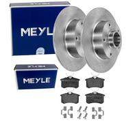 MEYLE BREMSSCHEIBEN 260mm + BELÄGE HINTEN passend für RENAULT MEGANE 3 SCENIC 3