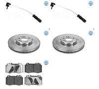 Meyle Bremsscheiben 345mm + Beläge Vorne Passend Für Mercedes W163 M-klasse Ml Warnkontakt Bremsbelagverschleiß: Mercedes-benz: 1635401517 Mercedes