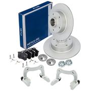 MEYLE PD Bremsscheiben 260mm Radlager ABS Sensor Halter Hinten Satz für MEGANE 3