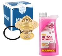 MEYLE Thermostat, Kühlmittel + Mannol Kühlerfrostschutz AF12+, 1 Liter