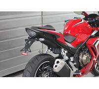 MG Biketec Kurzes Heck - Kennzeichenträger - Kennzeichenhalter geeignet für Honda CBR 500 R/CB 500 F/X ab 2022