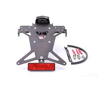 MG Biketec Kurzes Heck - Kennzeichenträger - Kennzeichenhalter geeignet für Kawasaki Z 650 ab 2017 (172x167mm)