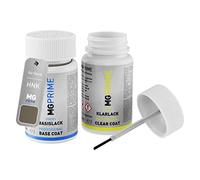 MG PRIME Autolack Lackstift Set für Dacia HNK Beige Cendre Metallic/Atacama Beige Metallic Basislack Klarlack je 50ml