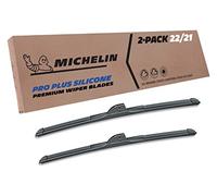 Michelin 40-2221SPBA Pro Plus Silikon-Wischerblätter, 55,9 und 53,3 cm, passend für Select Jeep, Toyota, Dodge, Honda, Chevrolet, Ford, Cadillac, Nissan, Porsche, Saturn, Modelljahre, 2 Stück