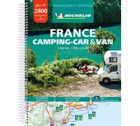Michelin Atlas France Camping Car / Van