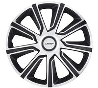 MICHELIN Radkappen MX-LBS 13 Zoll Universal Radzierblenden 4er Set Fürs Auto ABS Kunststoff | Schwarz/Silber