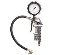 Michelin Reifenfüller mit Manometer für Kompressoren, Homologierte Reifenfüllpistole mit Schlauch, Reifendruckprüfer, Max. Druck 10 Bar