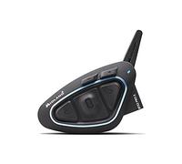 Midland BTX2 Pro S LR Double C1414.03, Bluetooth-Kommunikationssystem für Motorradfahrer, IPX6 Wasserdichtes Headset, Geräuschunterdrückung, bis 8 Personen, 23h Akku, 1,6 km
