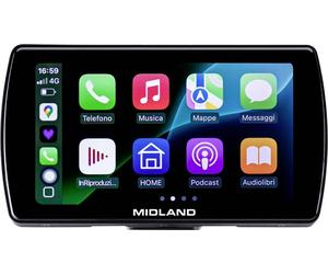Midland Midland BikePlay Pro, Motorrad Multimedia Motorrad-Navi 12.7 cm 5 Zoll