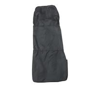 Mikinona 2 Stück Autositzbezüge Schwarz Wasserabweisend Leicht Waschbar Langlebig Schutz vor Staub Schmutz für Pkw Taxi Werkstatt Geeignet