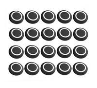 Mikinona Runde Selbstklebende Silikon Autoaufkleber 2.7X2.7X0.24 Zoll 20 Stück Anti-Kollisionsschutz Kratzschutz Auto Türkantenschutz Flexibel Und Umweltfreundlich