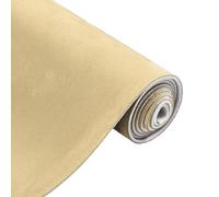 Mikrofaserstoff Selbstklebend für Cockpit Dachhimmel Stoff Schaum Rückseite for Auto Innen Dach Reparatur Beige Zubehör(115cmx145cm Beige)