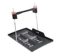 Milageto Einstellbares Batteriefach für Autobatterien, Robustes Zubehör, Gute Tragfähigkeit für den Einsatz auf Booten und im Marinebereich, 19.5 X 34.5 X 25 cm