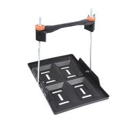 Milageto Einstellbares Batteriefach für Autobatterien, Robustes Zubehör, Gute Tragfähigkeit für den Einsatz auf Booten und im Marinebereich, 19.5 X 28.5 X 25 cm