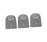 MILISTEN 3 Stück Aluminium Rückspiegel halterung Robuste Basis für Auto innenraum Einfache Montage Kompatibel mit Rückfahrkamera und Stream media geräten Passgenau für Präzisen Sitz im