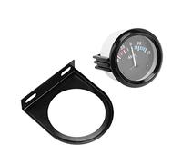 Millimeter Amperemeter Auto Amperemeter Automotive Amperemeter ABS Material Durchmesser 52mm 12V mit Gauge Cover Hintergrundbeleuchtung Amperemeter für Automotive Modifikationen Vielseitiges ATV