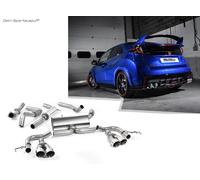 Milltek Sportauspuffanlage ab Kat Honda Civic 9 FK2 Type-R je 2x100mm rund