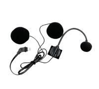Mimoqk Motorradhelm-Headset, Gegensprechanlage mit Kommunikationsmikrofon für Audio, wasserdicht, 10-polig, für Fahren, Reisen, Radfahren, Jugendliche, Erwachsene