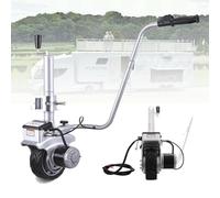 MINHUIJIHUI Motorisierte Anhängerrangierhilfe, Elektrischer Trailer Mover, 350 W 12 V Motor Für Bis Zu 2270 Kg, 7,5 Zoll Lenkrollen, Automatische Bremse, Für Caravans Und Pkw Anhänger