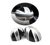 MINI R55-R61 Union Jack Spiegelkappen, Autotür Seitenspiegelabdeckungen Für Mini Cooper One/S/JCW Serie R R55 R56 R57 R58 R59 R60 R61(Union Jack Grau, Elektrisches Falten Seitenspiegel)