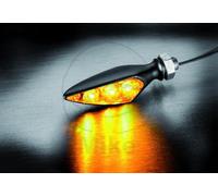 Miniblinker Kellermann Rhombus S Extreme2 schwarz LED M5 Anschluss