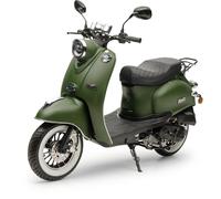 Retro Motorroller MiniMe 2.0 Mattgrün 50ccm - 45 km/h