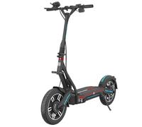 Minimotors - Dualtron New City Elektroroller für Erwachsene - 60 V, 25 Ah, 500-W-Motoren, Reichweite bis zu 90 km, 20 km/h, schnell, leistungsstark und komfortabel, Schwarz