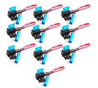 Mintice 10 X 12V 24V Auto LKW Mini Flachsicherungsadapter Sicherungshalter für Spannungsabgriff KFZ Flachsicherungen Autosicherungs