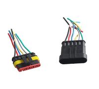 Mintice™ 6-Polig Kabel Steckverbinder Stecker Wasserdicht Schnellverbinder Draht Elektrisch Ausrüstung KFZ LKW