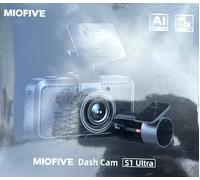 MIOFIVE S1 Ultra Dashcam 4K vorne x 4K hinten Ultra HD Bluetooth Schwarz NEU