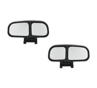 MiOYOOW 2 Stück Toter Winkel Spiegel, Dual Linsen Design, Auto Rückspiegel, Verstellbar Totwinkel Spiegel Zusatzspiegel mit Selbstklebung für Universal Autos