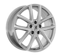 itWheels Mira gloss silver 6.5x16" ET40 LK5 100 ML 63.3 Alufelgen 16 Zoll