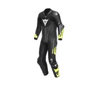 Misano 3 D-Air Lederkombi 1tlg. perforiert (Schwarz/Antrhazit/Gelb), 52, schwarz/anthrazit/gelb