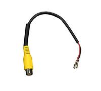 Misayaee Kabelbaum RCA Adapter für Peugeot 206 207 208 306 307 308 406 407 508 3008 5008 Rückfahrkamera Aftermarket Rückfahrkamera Videoeingang für In-Dash Factory Radio AV Stecker zum Display