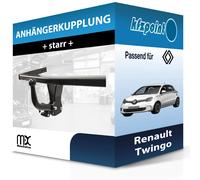 Für Renault Twingo III Typ BCM, BCA (MisterDotCom) Anhängerkupplung starr top