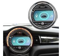 【Mit Auto-Atmosphärenlicht】 Auto Radio Autospieler GPS Navi Navigation Carplay/Android Autoradio 9 Zoll HD-Touchscreen, für BMW Mini Cooper R56 F55 F56 F57 John Cooper Works、One First、One D、Cooper SD