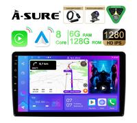 Mit DAB+Kam Android 14 CarPlay 6+128G Autoradio Navi Für KIA Cee'D SW Schrägheck