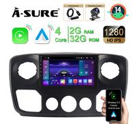 Mit DAB+ Kam Android14 Navi Radio Opel Movano 2 Renault Master III Nissan NV400