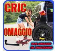 Mitsubishi Colt Z30 Ruotino 4-Loch 15 Zoll Schwarz Ersatzrad + Kit Wagenheber
