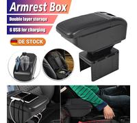 Mittelarmlehne Armauflage mit Fach passend für VW Caddy III|Typ 2K 2C|2004-2015