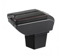 Mittelarmlehne Armlehne Für Hyundai Für Elantra Für Touring Für I30 I30cw Armlehne Kastenwagen Stauraum Armlehnen Erhöhung Innenraum Details Nachrüstung(B-Black red line)