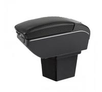 Mittelarmlehne Armlehne Für Hyundai Für Elantra Für Touring Für I30 I30cw Armlehne Kastenwagen Stauraum Armlehnen Erhöhung Innenraum Details Nachrüstung(A-Black black line)