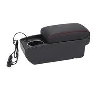 Mittelarmlehne Für Fiat Für CRONOS Armlehne Box Car Spezielle Nachrüstung Erhöhung Des Innenraum Mittelstaufachs Zubehör(A1 Fast charging1)