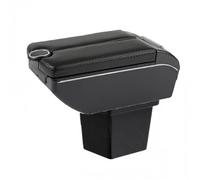 Mittelarmlehne Für Hyundai Für Elantra Für Touring Für I30 I30cw Armlehne Kastenwagen Stauraum Armlehnen Erhöhung Innenraum Details Nachrüstung(B-Black black line)