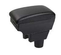 Mittelarmlehne Für Mitsubishi Für Mirage Für Space Für Star Für Attrage Für Atrez Armlehnenbox Stauraum Armlehnenverstärkung Erhöhung Innenraumdetails Nachrüstteil(D-Black black line)