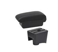 Mittelarmlehne Für POLO Für Mk5 6R 2010-2018 Auto Armlehne Box Lagerung Nachrüstung Mittelkonsole Armlehne(A1 Black white NOUSB)