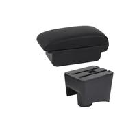 Mittelarmlehne Für POLO Für Mk5 6R 2010-2018 Auto Armlehne Box Lagerung Nachrüstung Mittelkonsole Armlehne(B1 Black line 3USB)