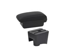 Mittelarmlehne Für Polo Für Mk5 6R Für 2010 2011 2012 2013 2014 2015-2018 Autoarmlehnenbox Aufbewahrungsbox Nachrüstung Innenraum Autozubehör Mittelkonsole Armlehne(A1 Black line NO USB)